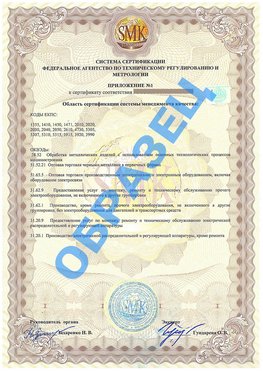 Приложение 1 Октябрьский Сертификат ГОСТ РВ 0015-002